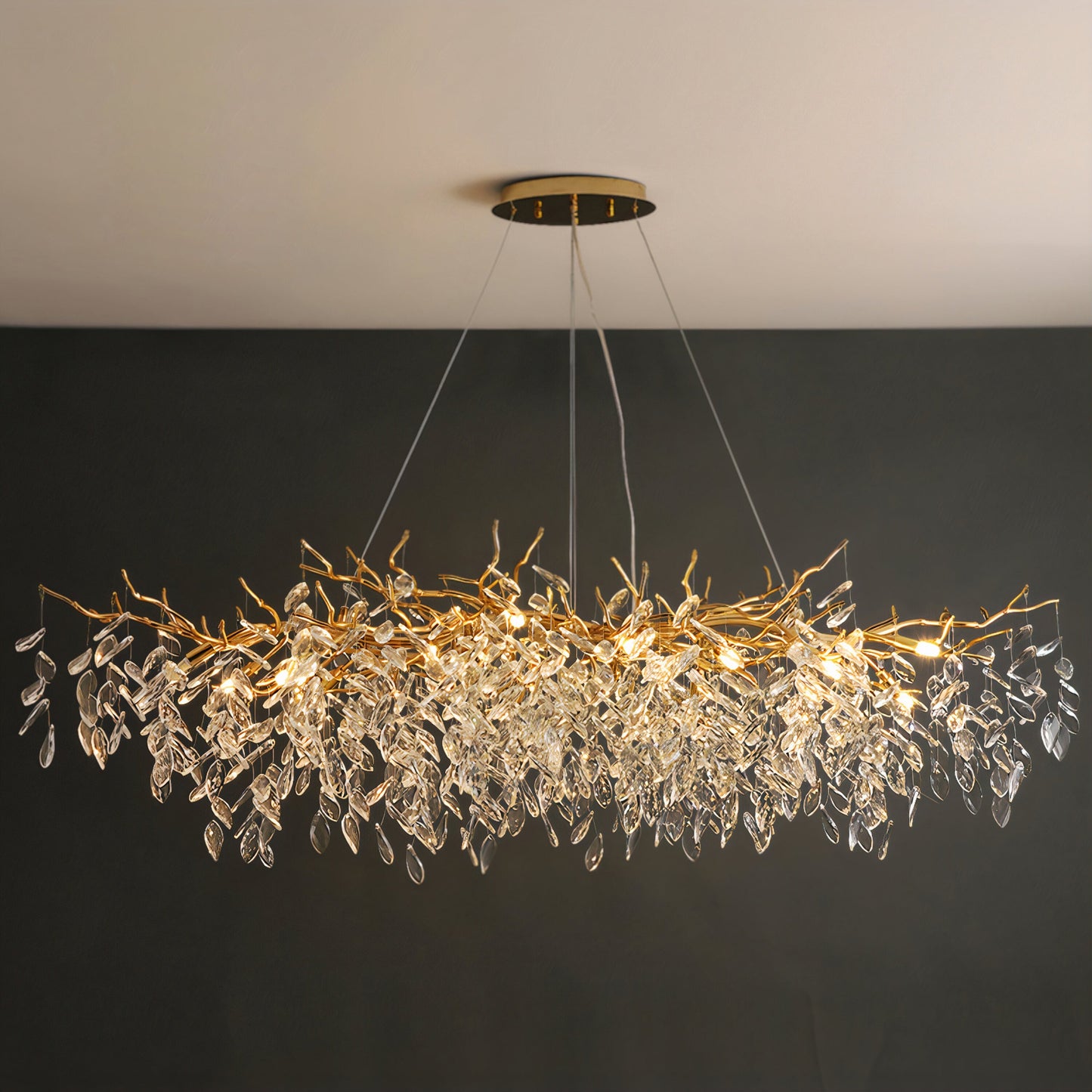 Albero Collection Crystal Chandelier - Nuvé