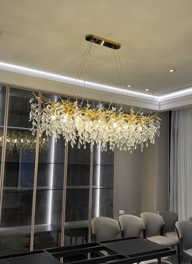 Albero Collection Crystal Chandelier - Nuvé