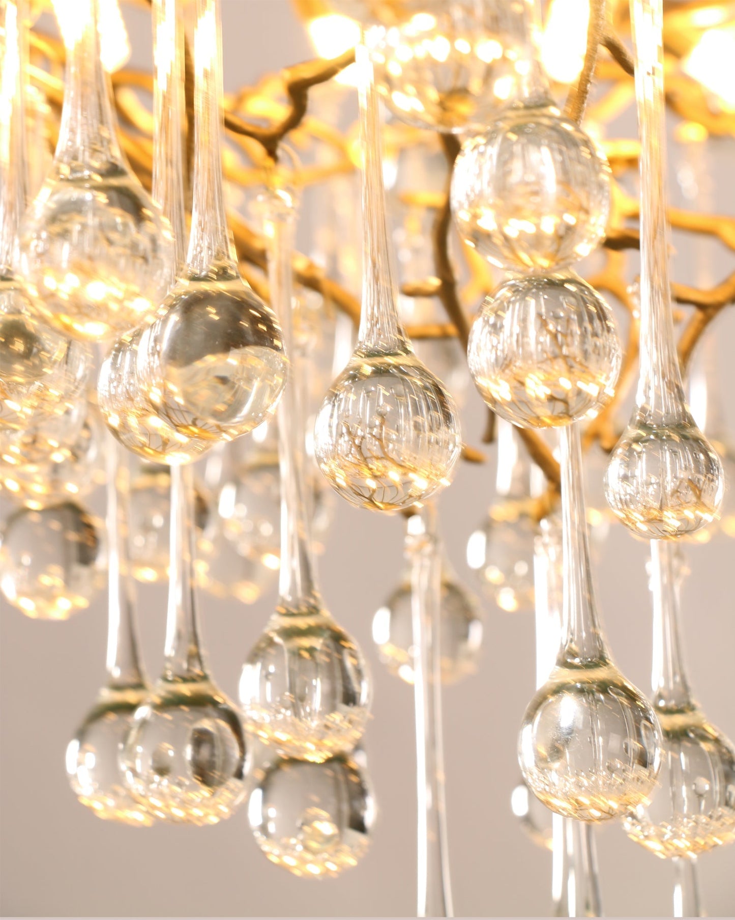 Anita brass chandelier - Nuvé