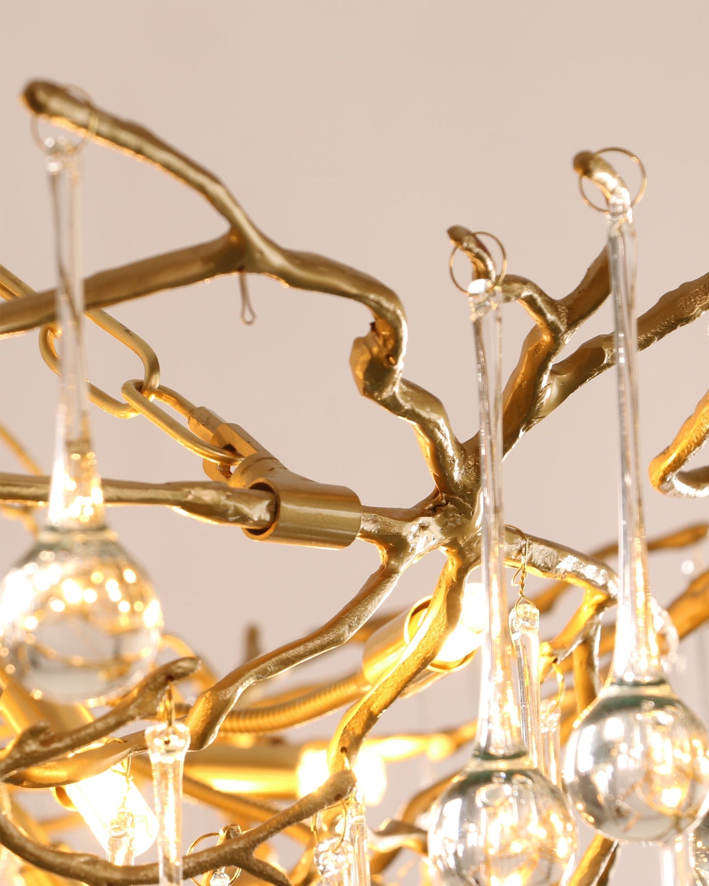 Anita brass chandelier - Nuvé