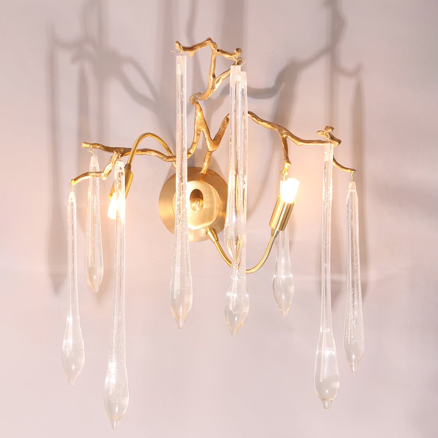 Aqua Salix Crystal Wall Lamp - Nuvé