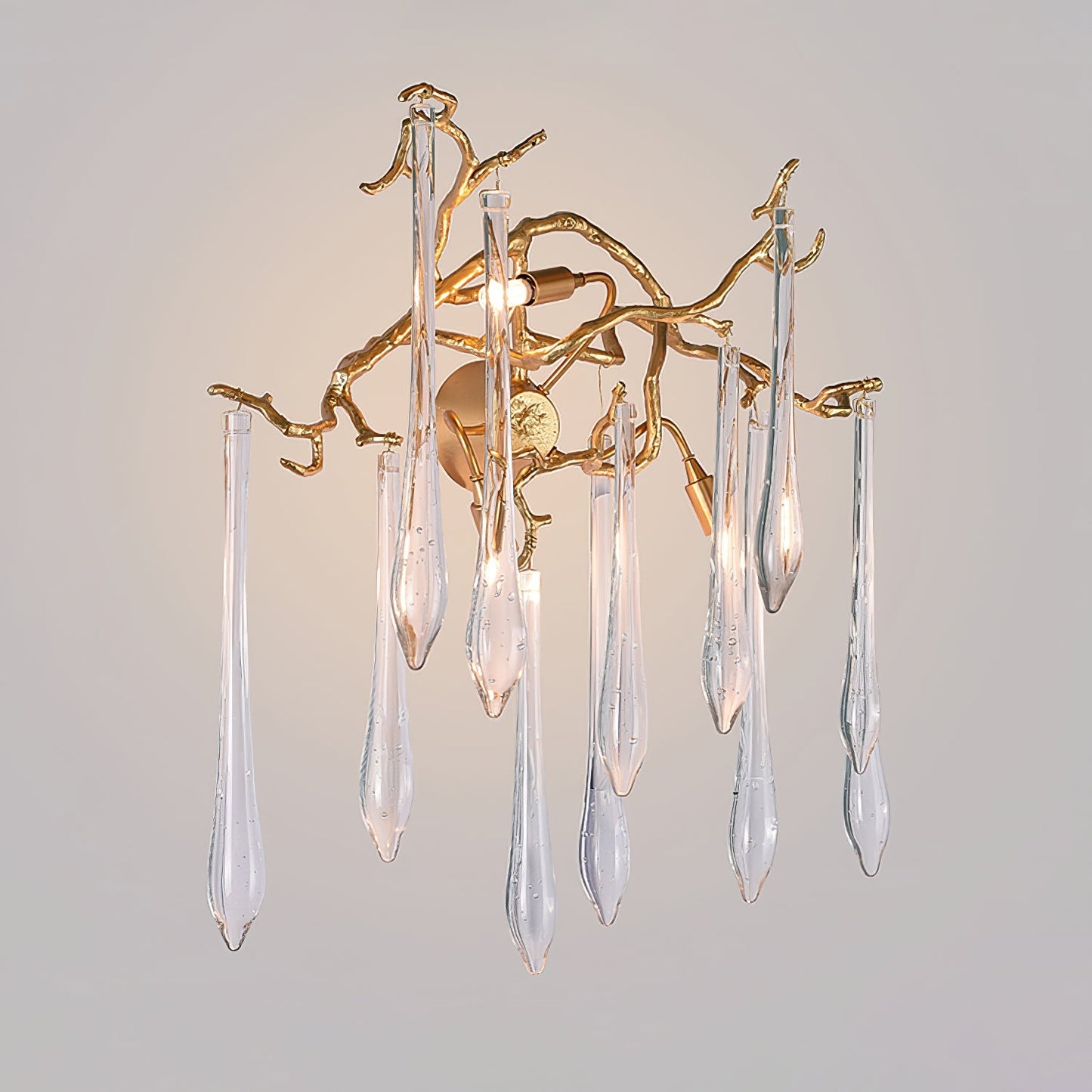 Aqua Salix Crystal Wall Lamp - Nuvé