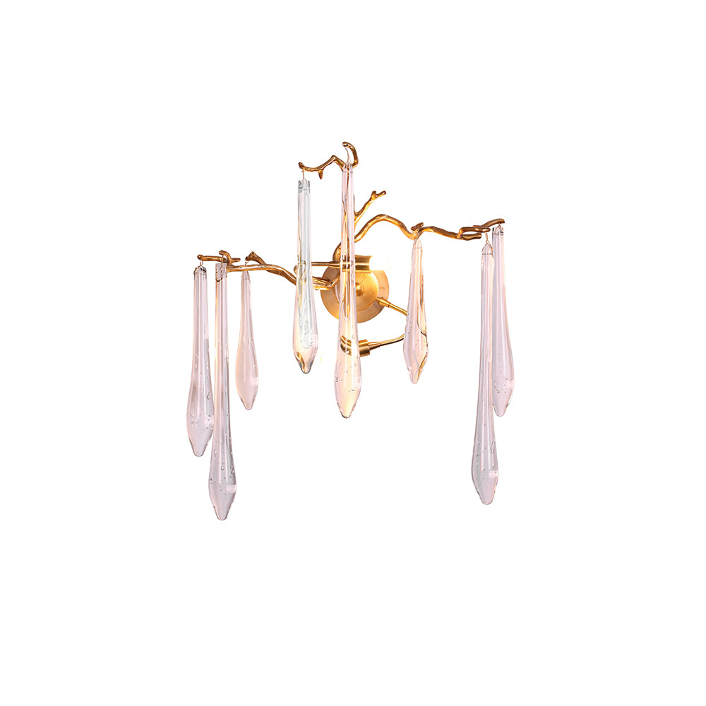 Aqua Salix Crystal Wall Lamp - Nuvé