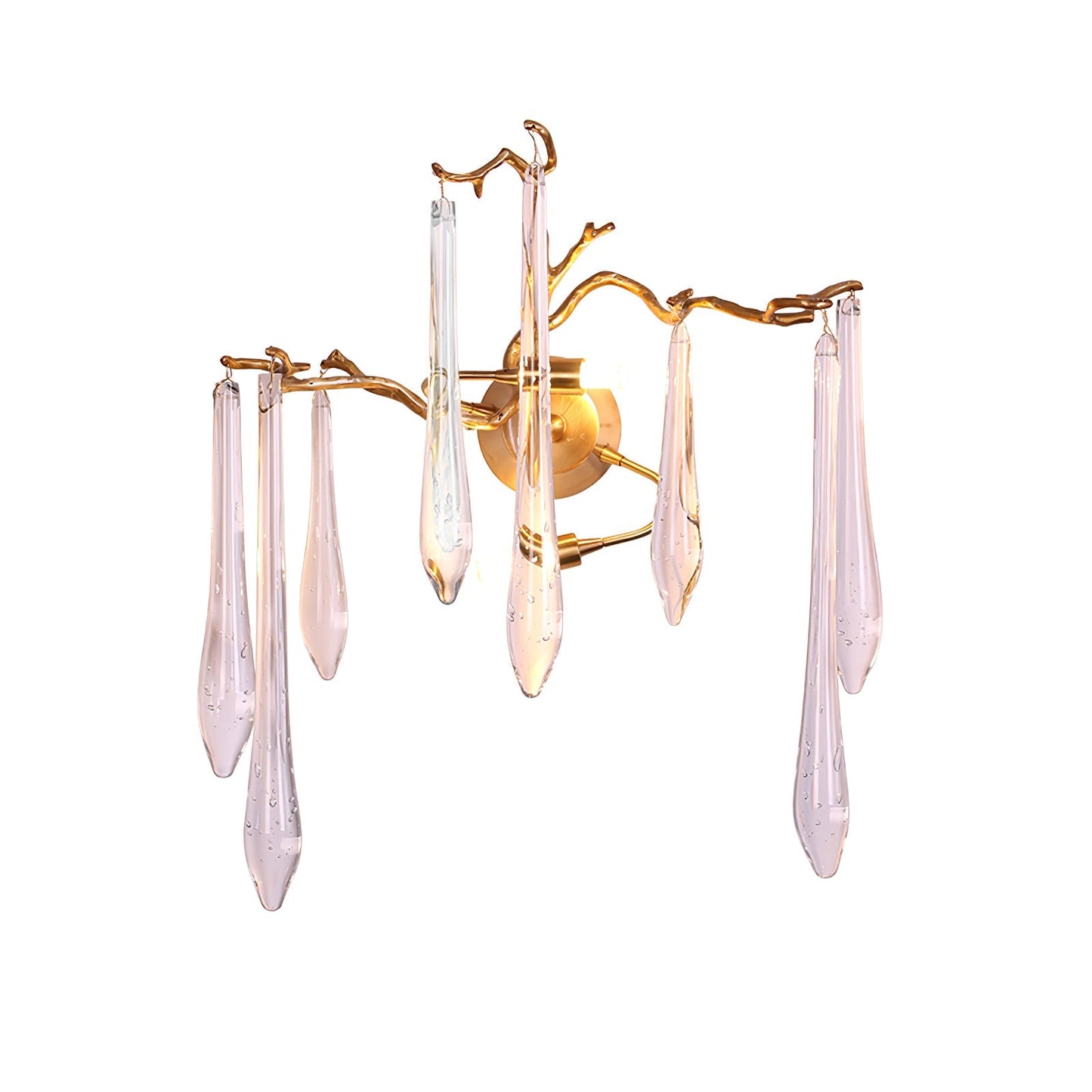 Aqua Salix Crystal Wall Lamp - Nuvé