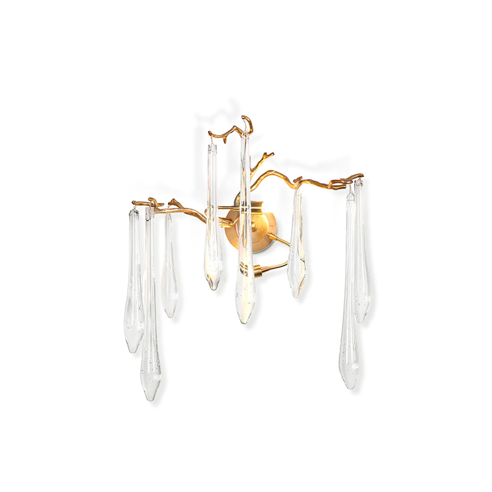 Aqua Salix Crystal Wall Lamp - Nuvé