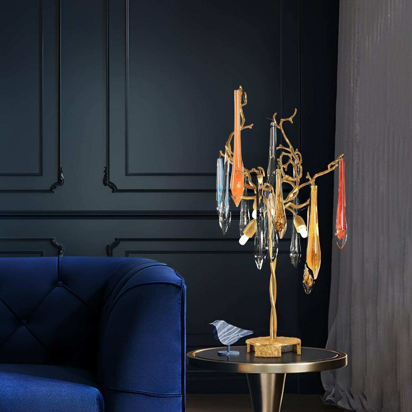 Aqua Willow Table Lamp - Nuvé