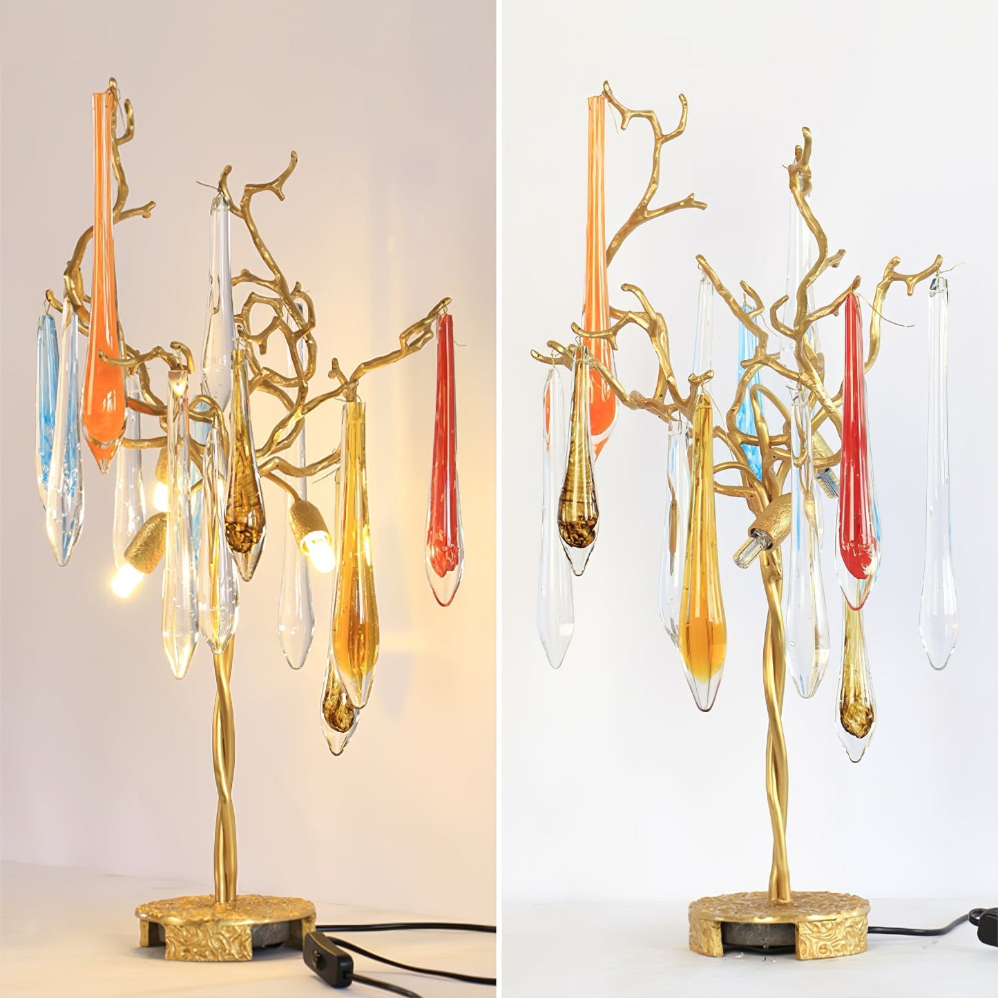 Aqua Willow Table Lamp - Nuvé