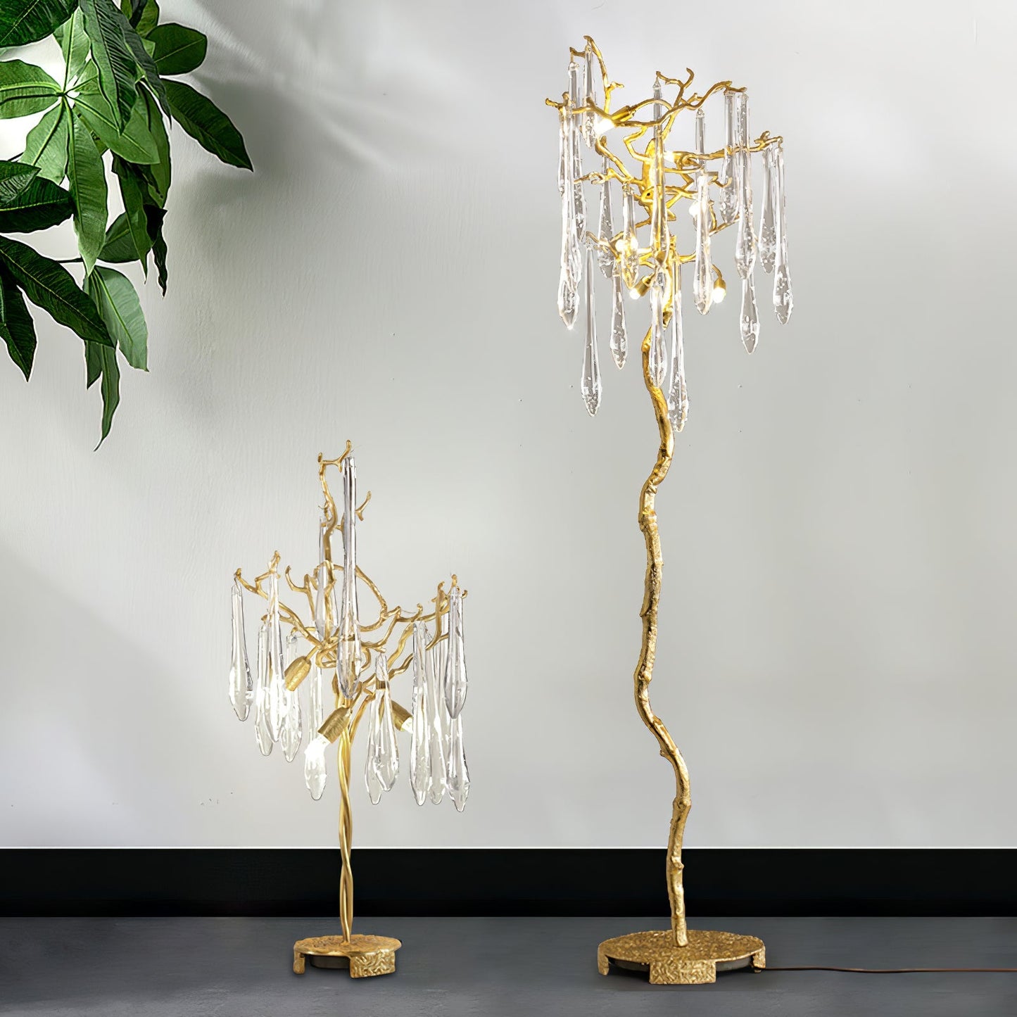 Aqua Willow Table Lamp - Nuvé