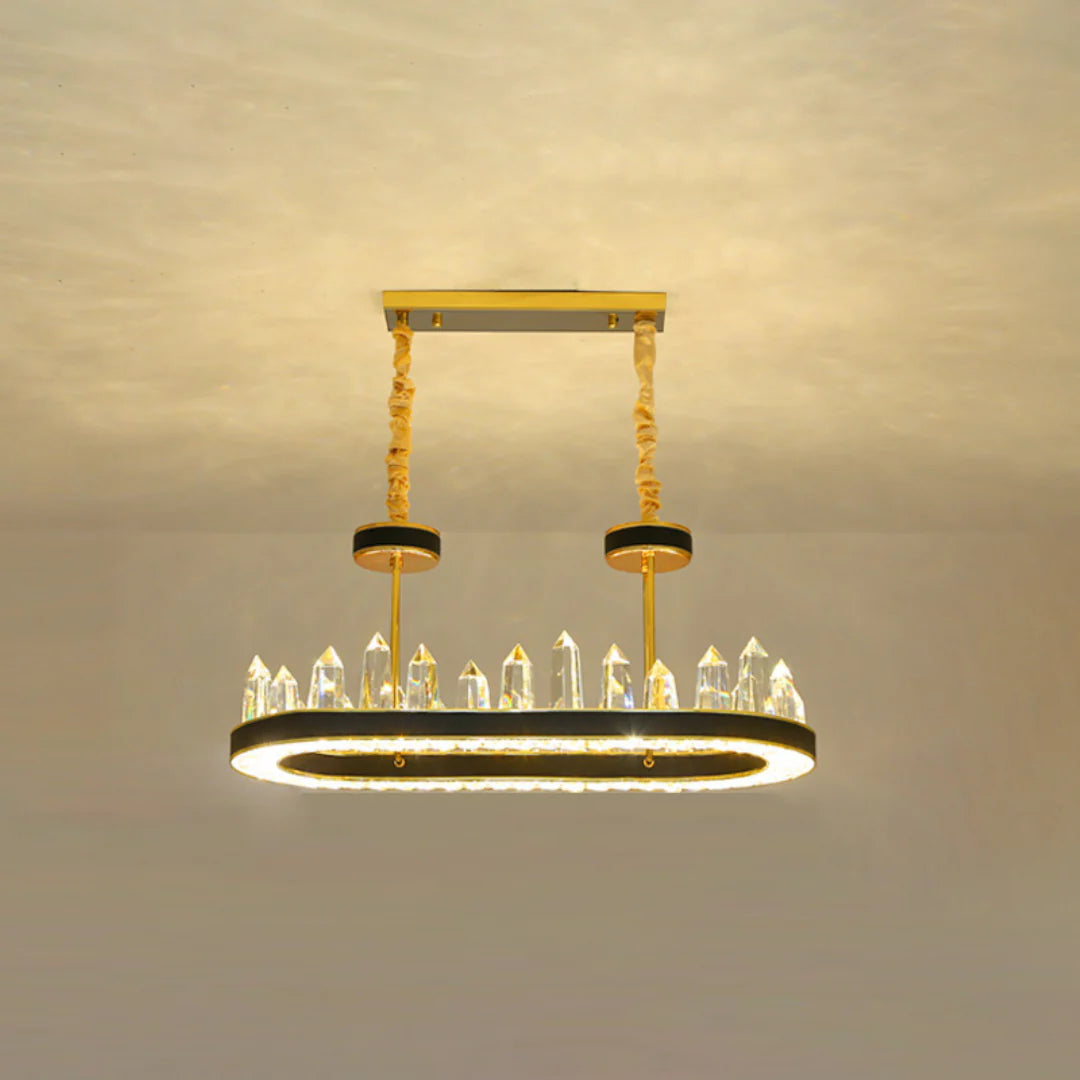 Argus Round Crystal Chandelier - Nuvé