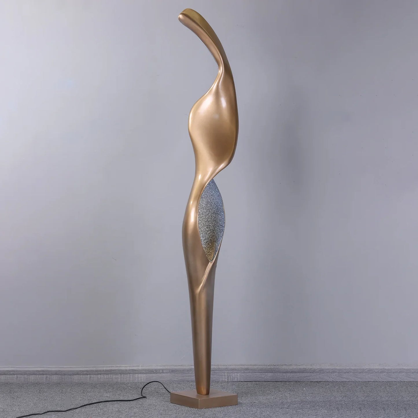 Art Torch Sculpture Floor Lamp - Nuvé