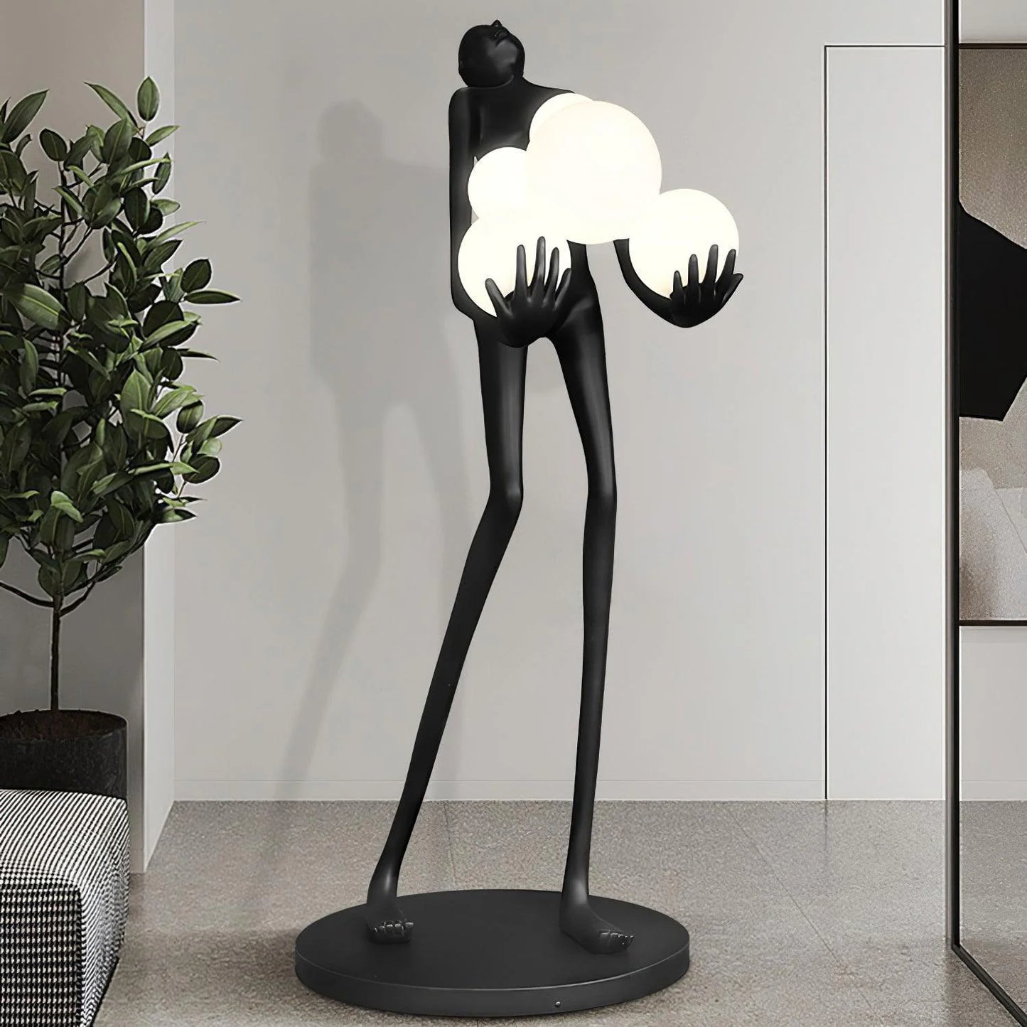 Artistic Decorative Figure Floor Lamp - Nuvé