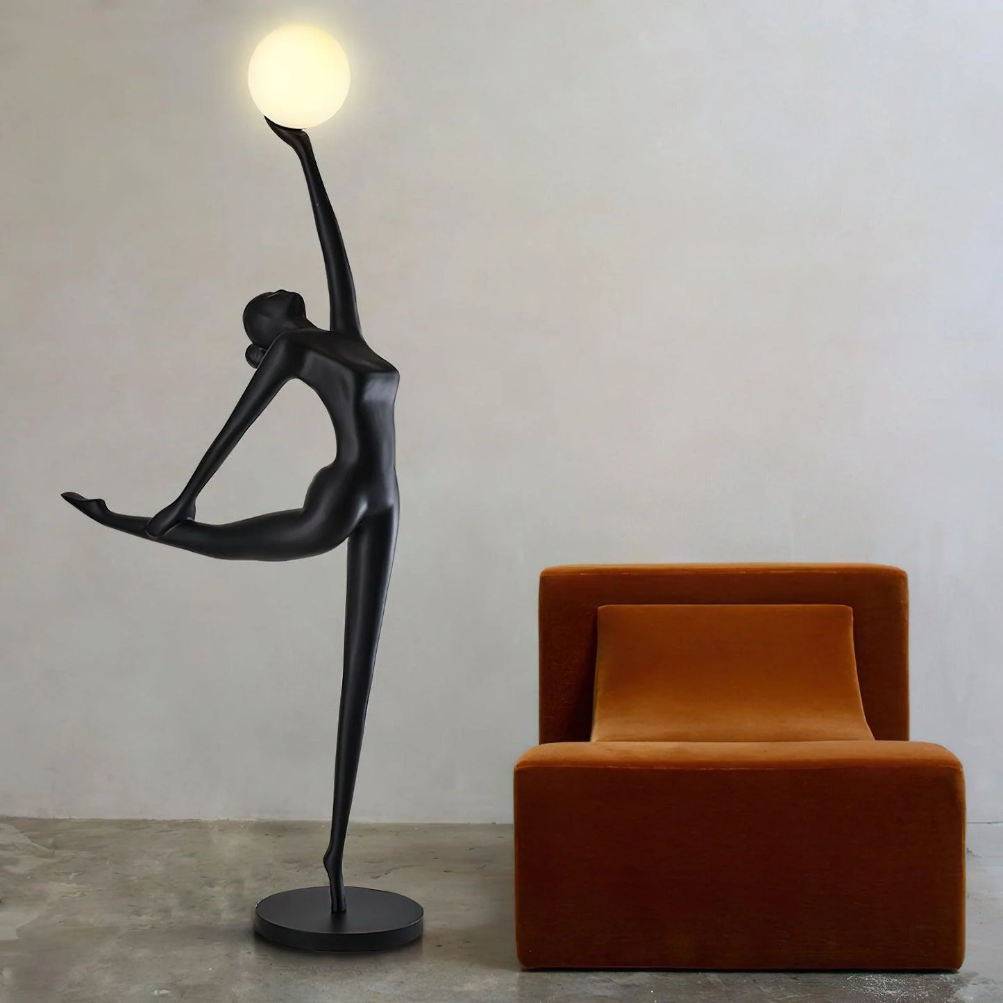 Ballerina Statue Characters Floor Lamp - Nuvé