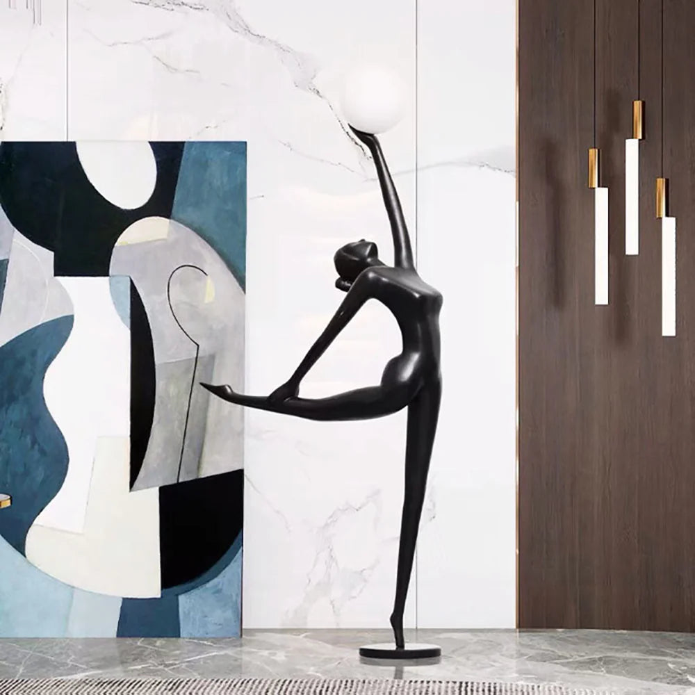 Ballerina Statue Characters Floor Lamp - Nuvé
