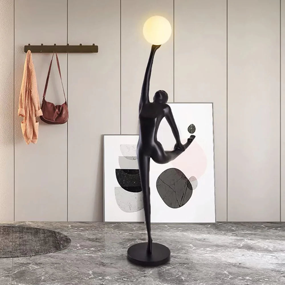 Ballerina Statue Characters Floor Lamp - Nuvé