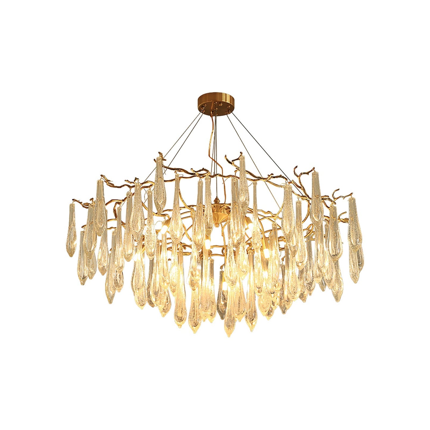 Branchs Brass Chandelier - Nuvé