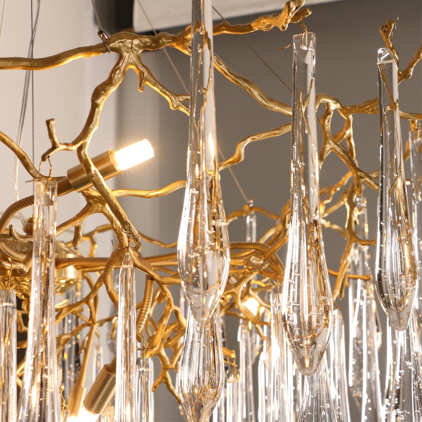 Branchs Brass Chandelier - Nuvé