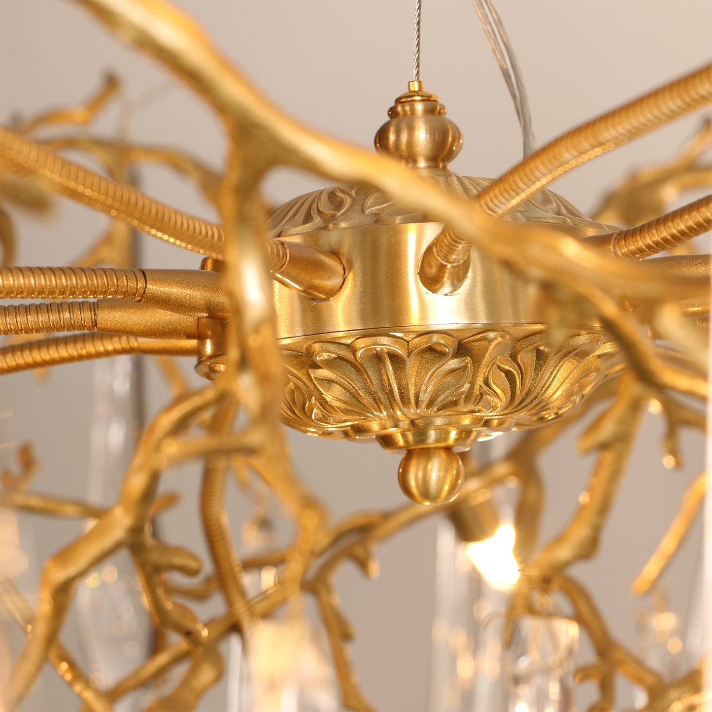 Branchs Brass Chandelier - Nuvé
