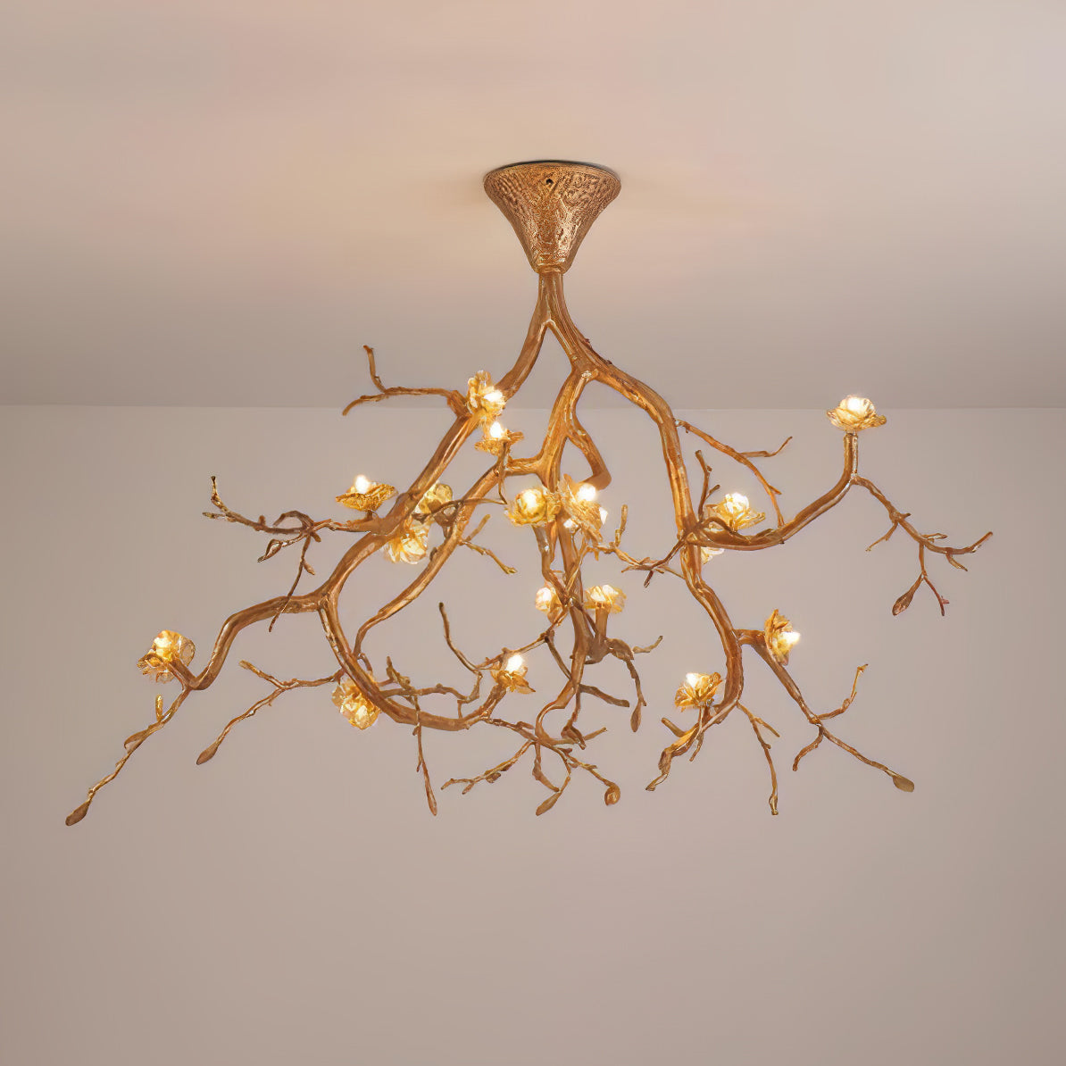 Tree Branches Flower Ceiling Lamp - Nuvé