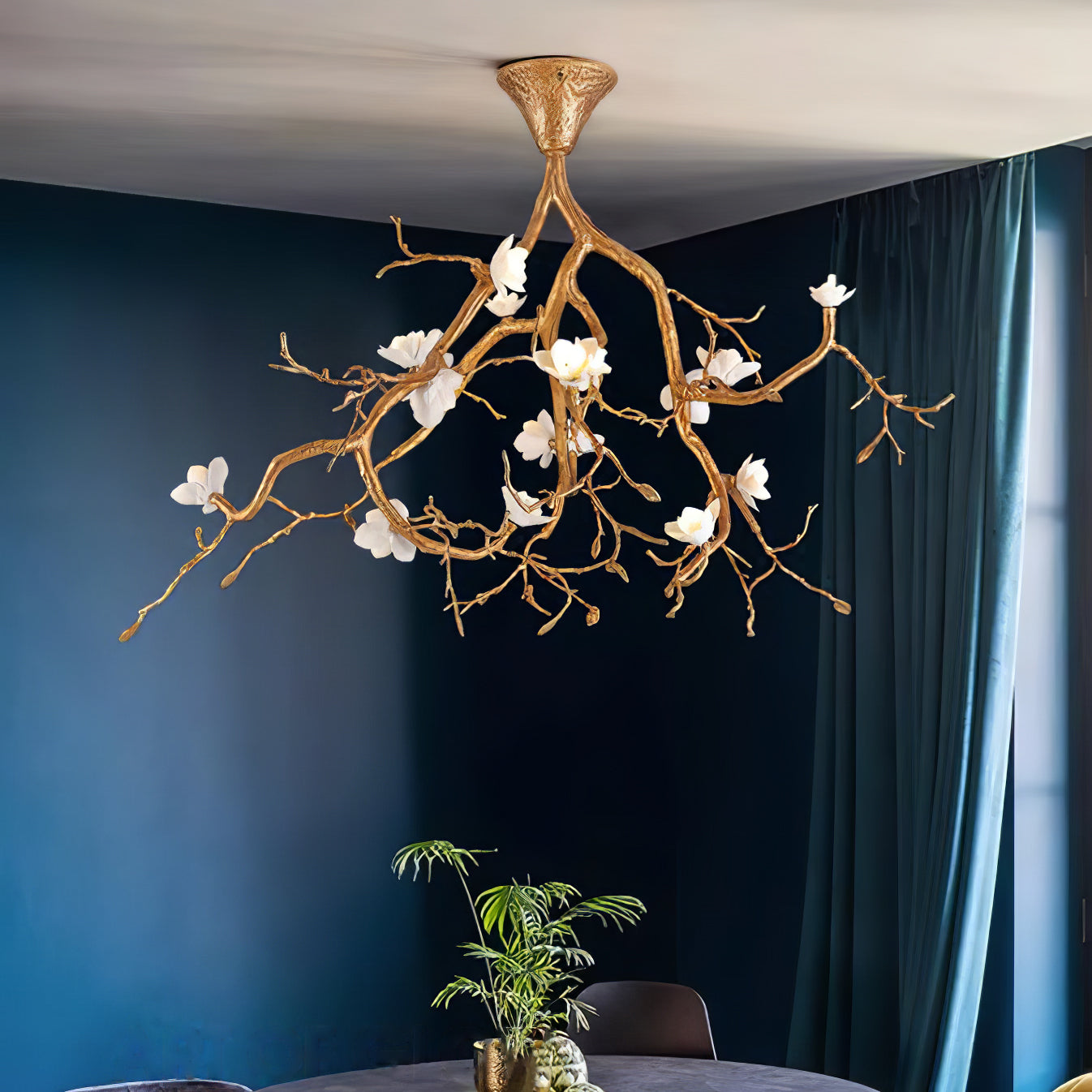 Tree Branches Flower Ceiling Lamp - Nuvé