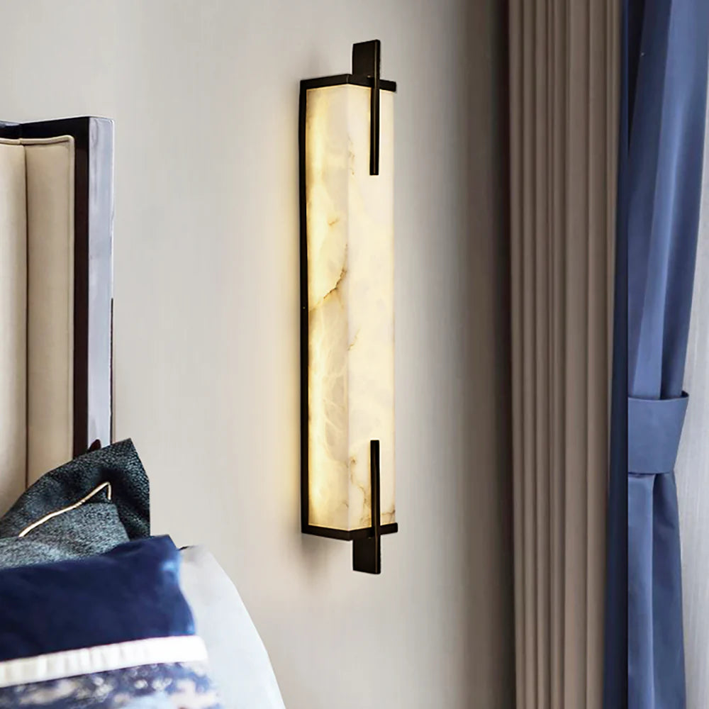 Alabaster Calliope Wall Sconce - Nuvé