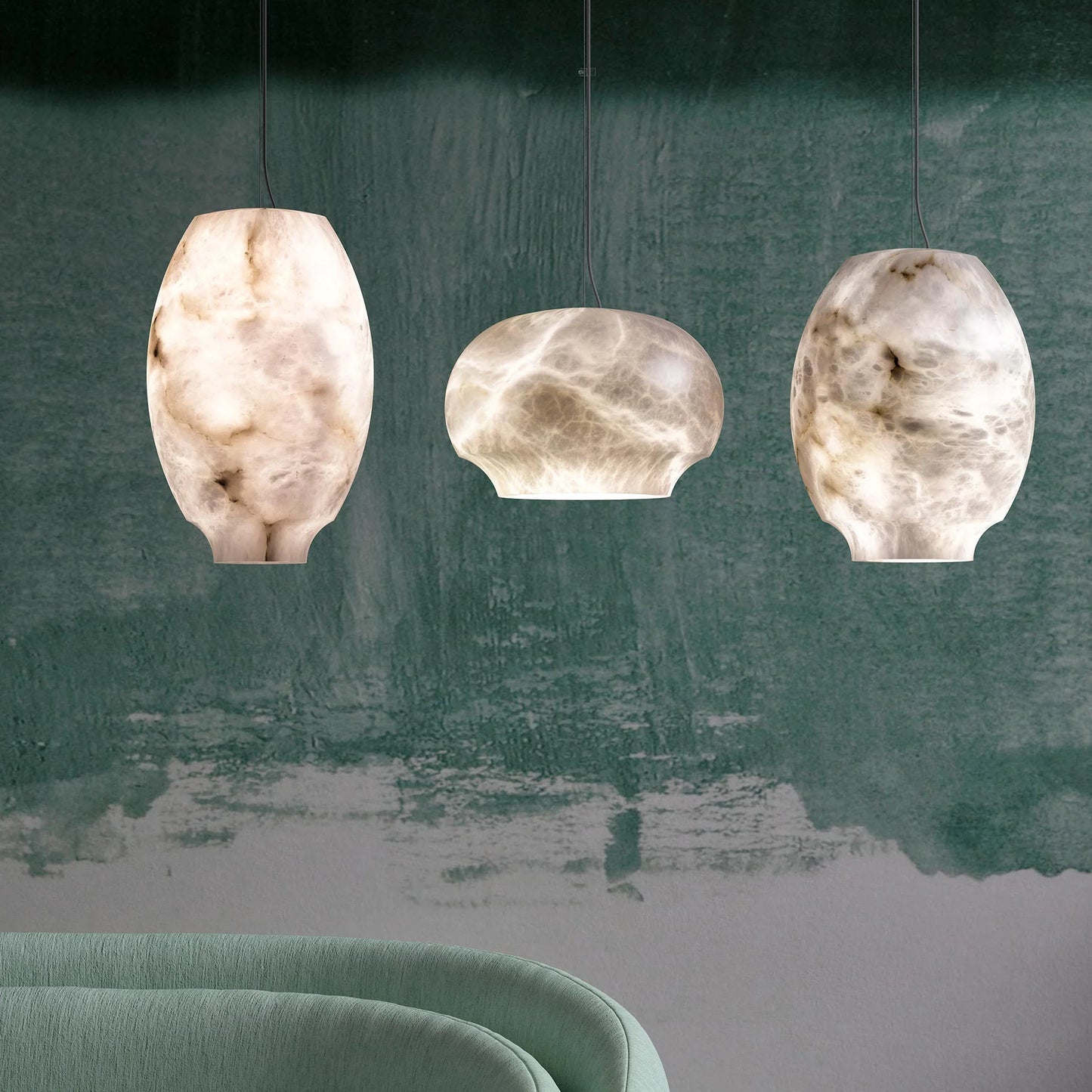 Camille Alabaster Chandelier - Nuvé