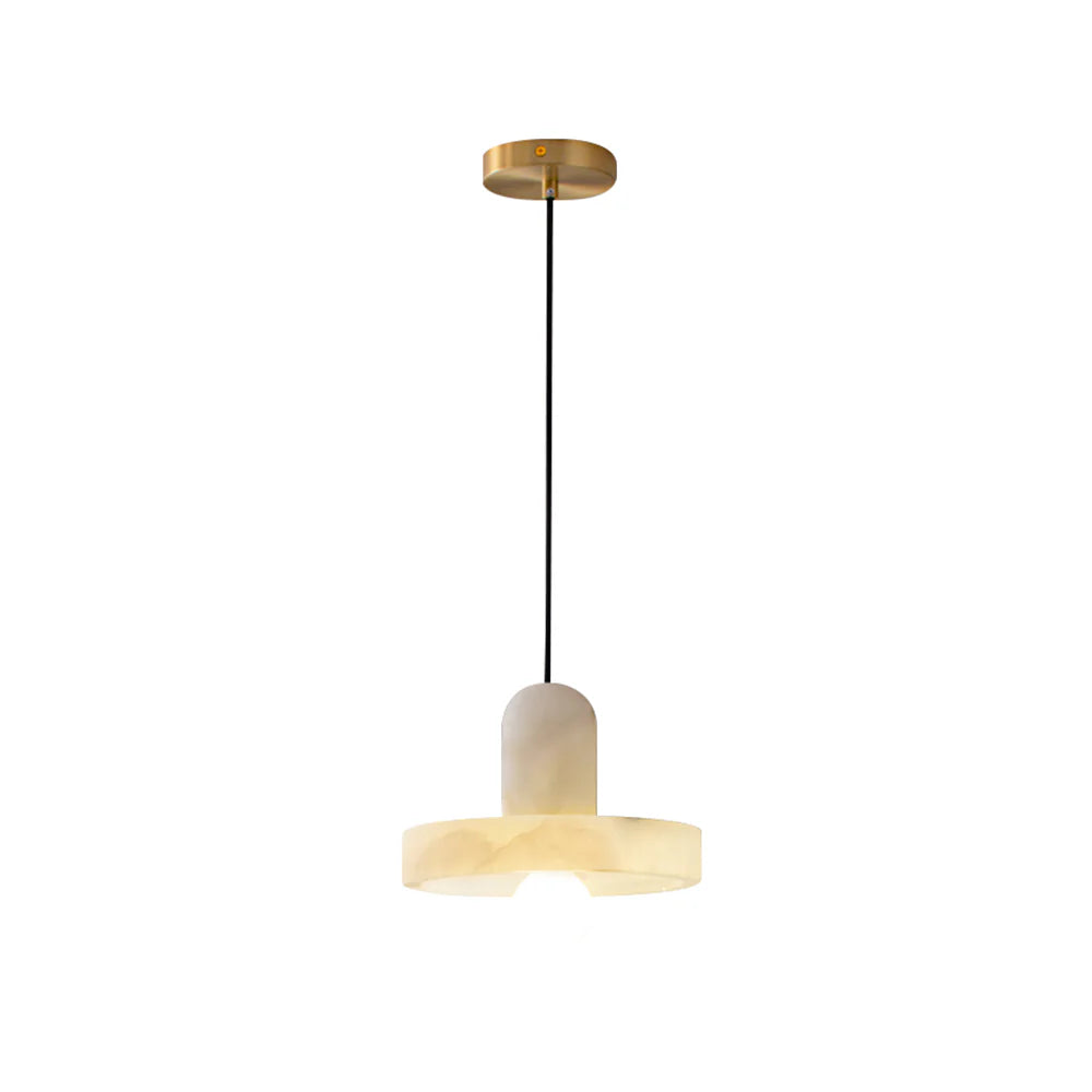 Carrara Alabaster Pendant Lamp - Nuvé