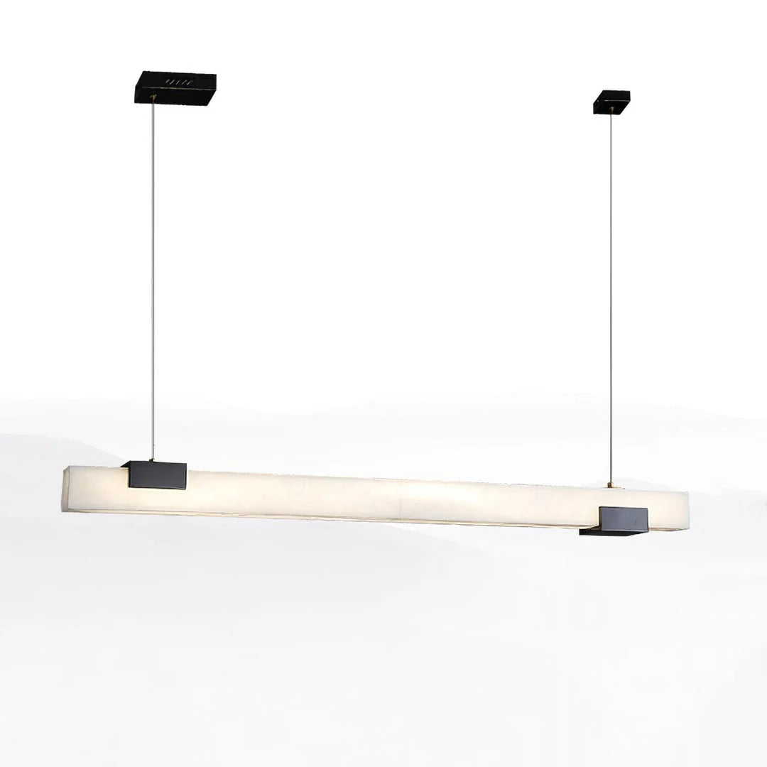 Alabaster Cary Black Pendant Light - Nuvé