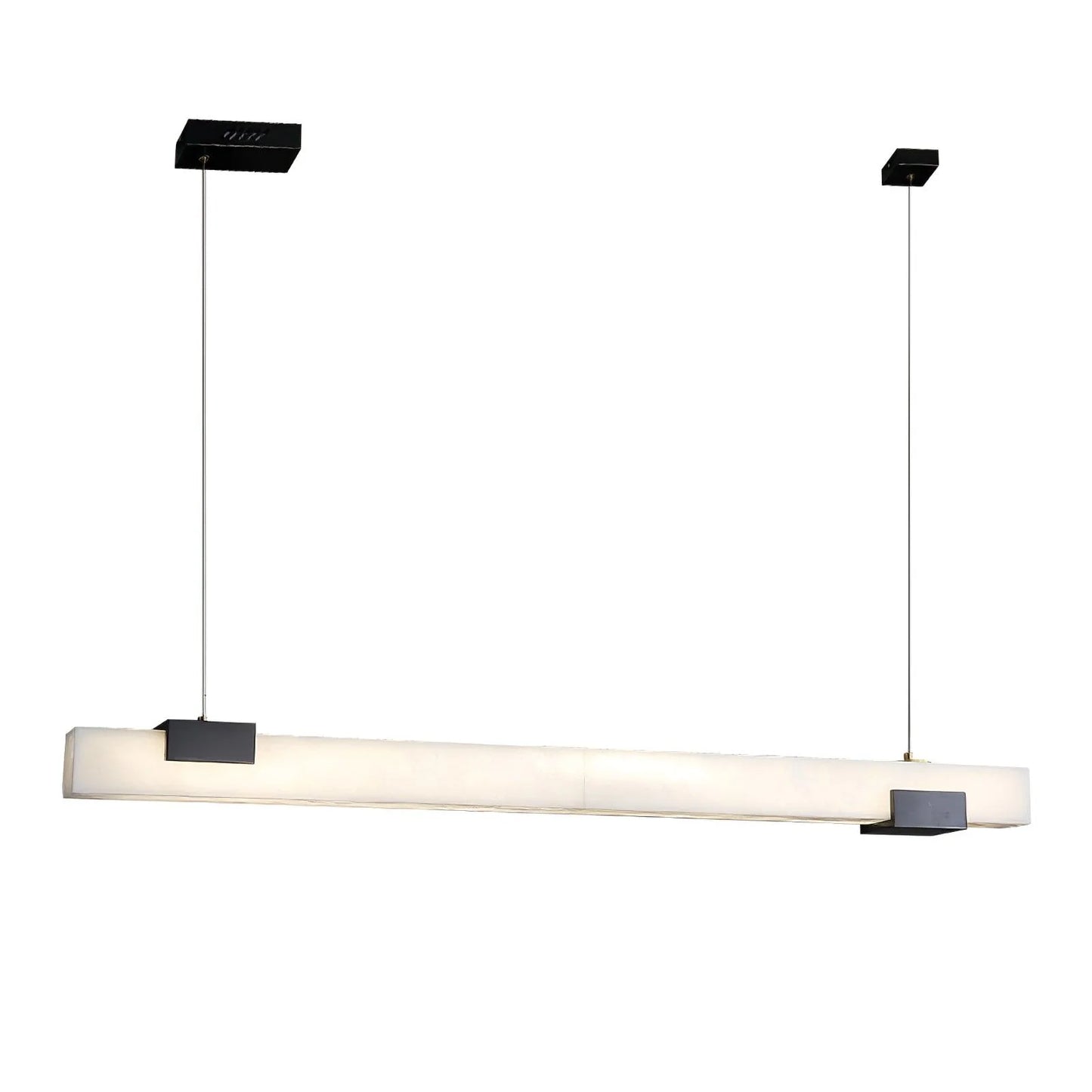 Alabaster Cary Black Pendant Light - Nuvé