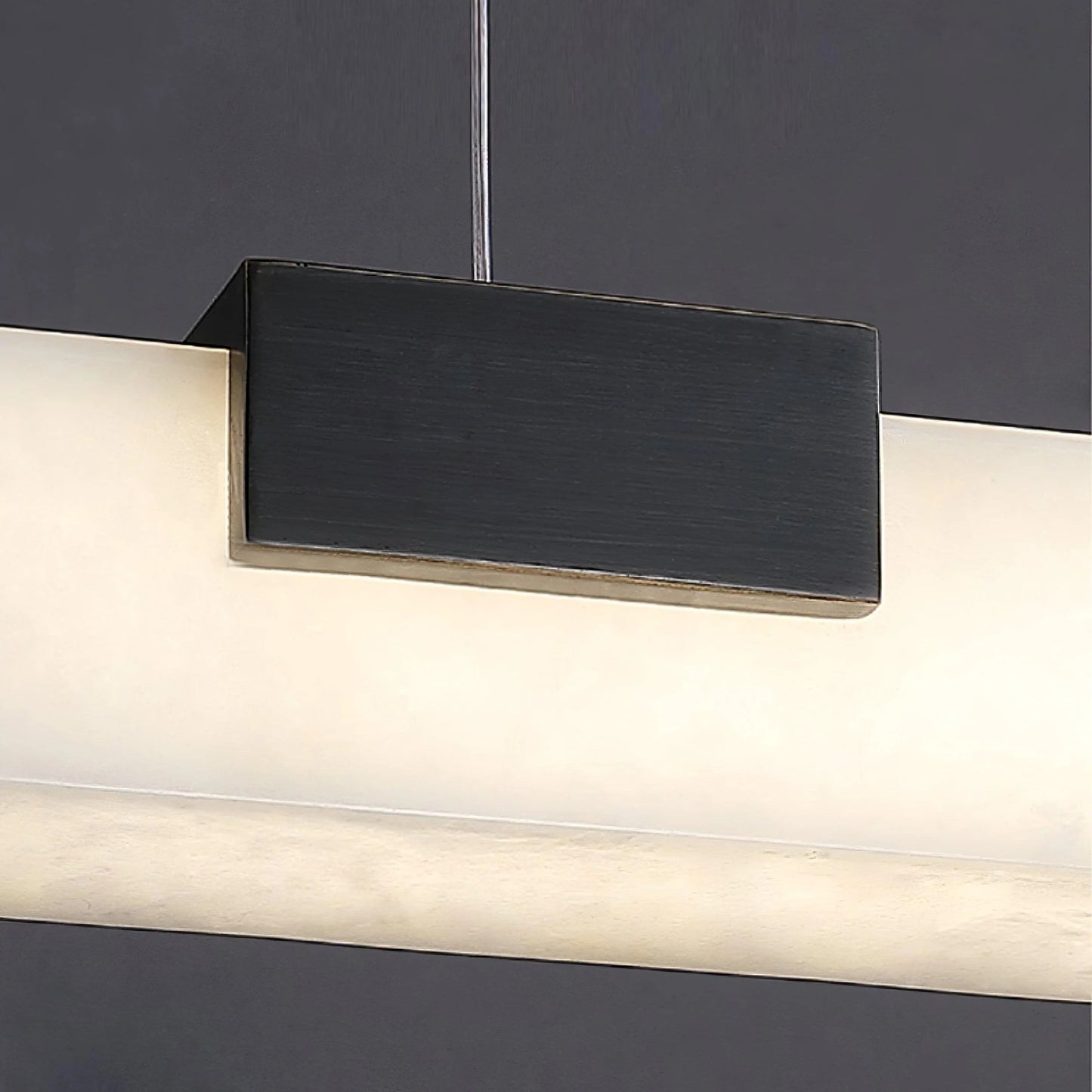 Alabaster Cary Black Pendant Light - Nuvé