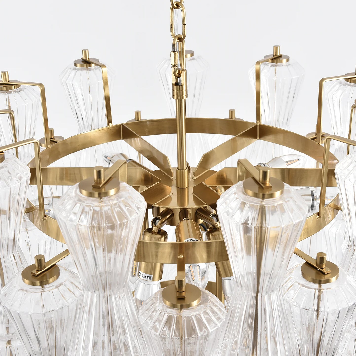 Clepsydra Murano Glass Chandelier - Nuvé