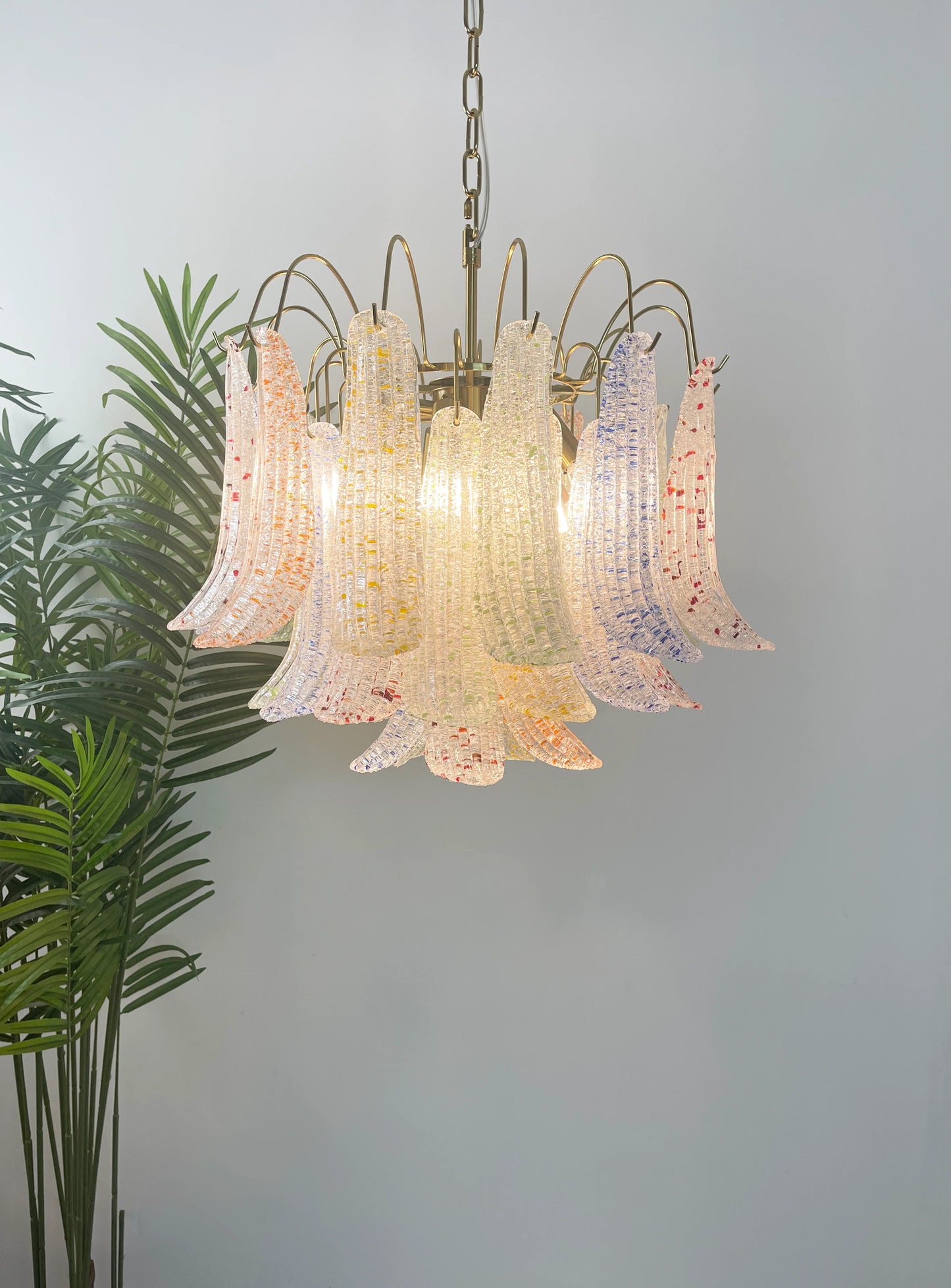 Colorful Murano Glass Chandelier - Nuvé