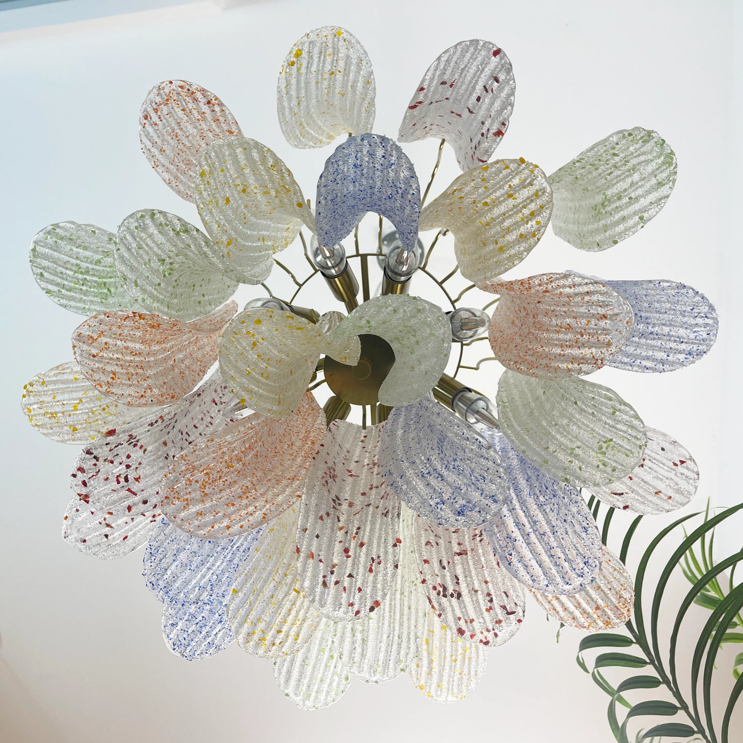 Colorful Murano Glass Chandelier - Nuvé