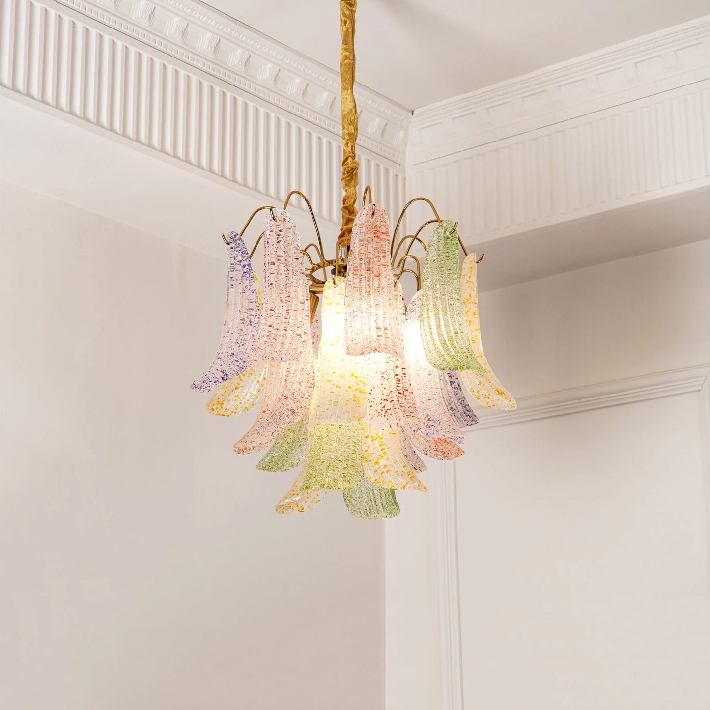Colorful Murano Glass Chandelier - Nuvé