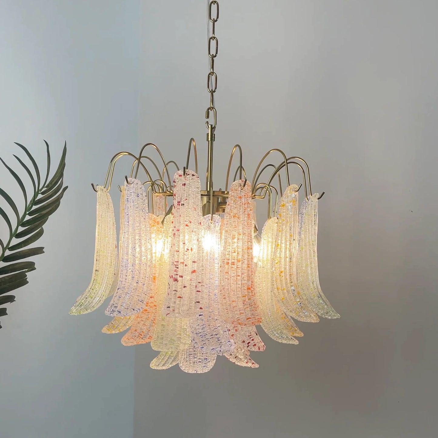 Colorful Murano Glass Chandelier - Nuvé