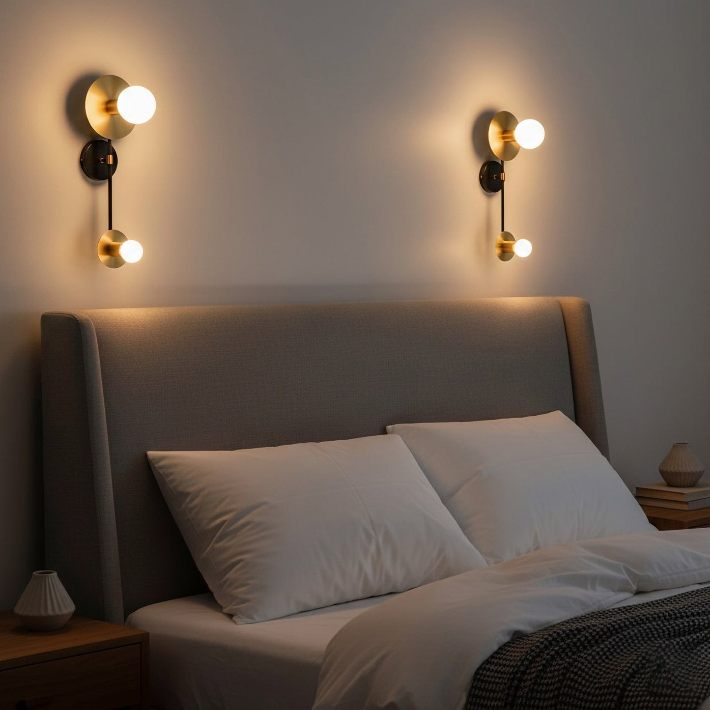 Contemporary Geometric Composition Wall Lamp - Nuvé