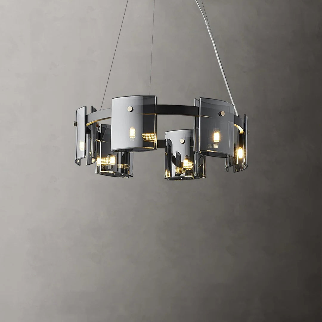 Modern Corlota Glass Chandelier - Nuvé