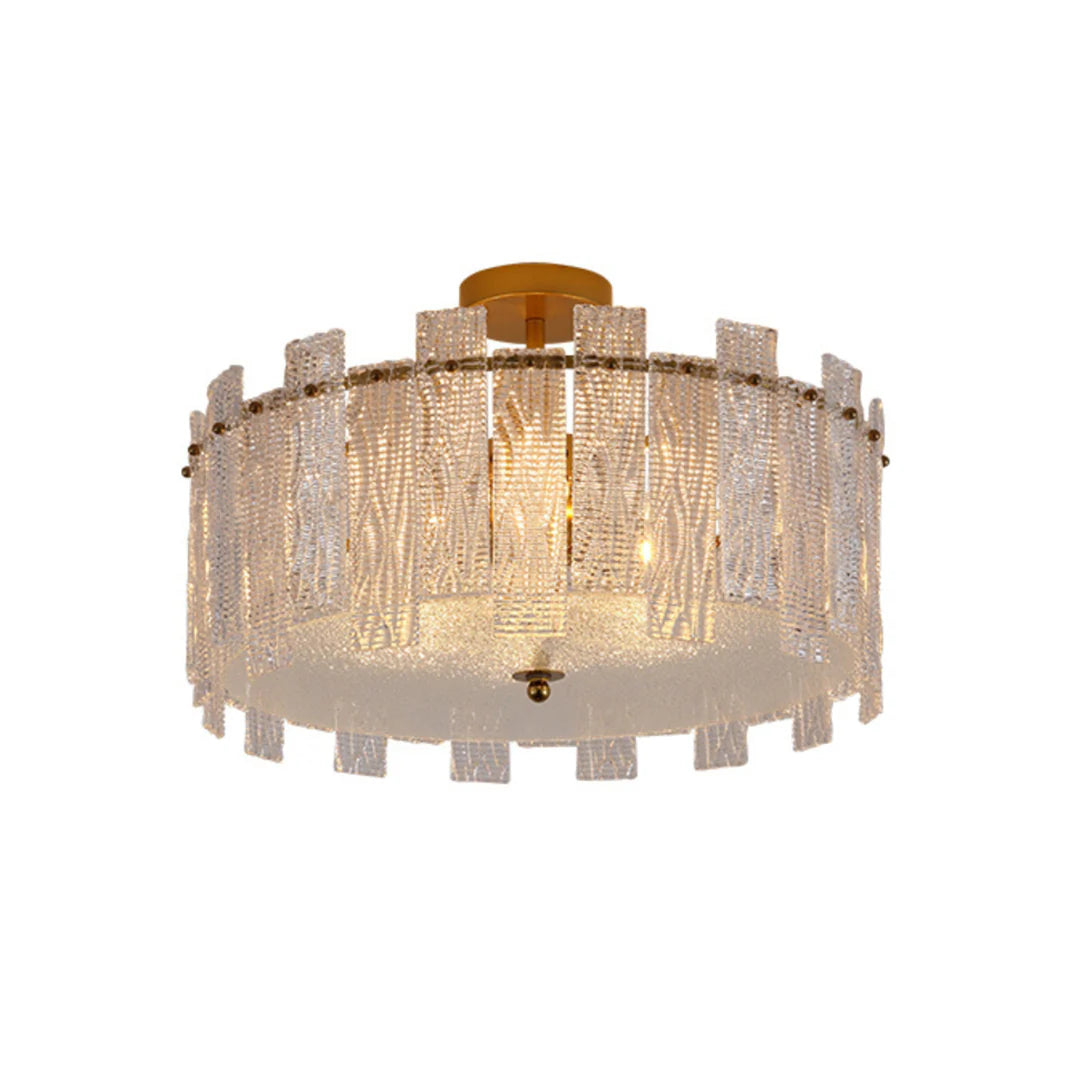 Crystal Gold Ceiling Lamp - Nuvé