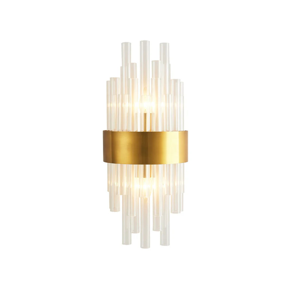 Crystal Tube Modern Wall Lamp - Nuvé