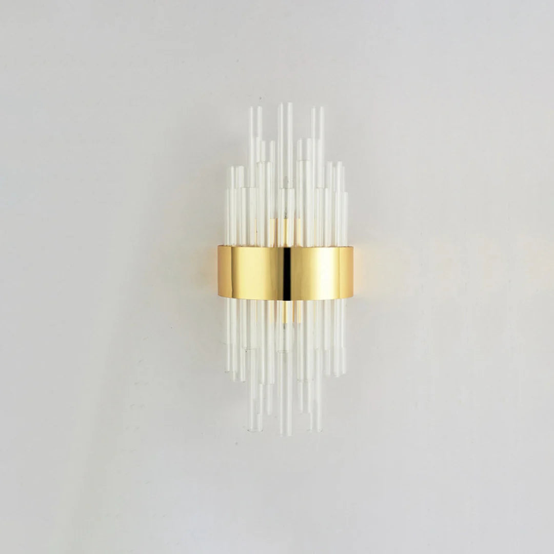 Crystal Tube Modern Wall Lamp - Nuvé