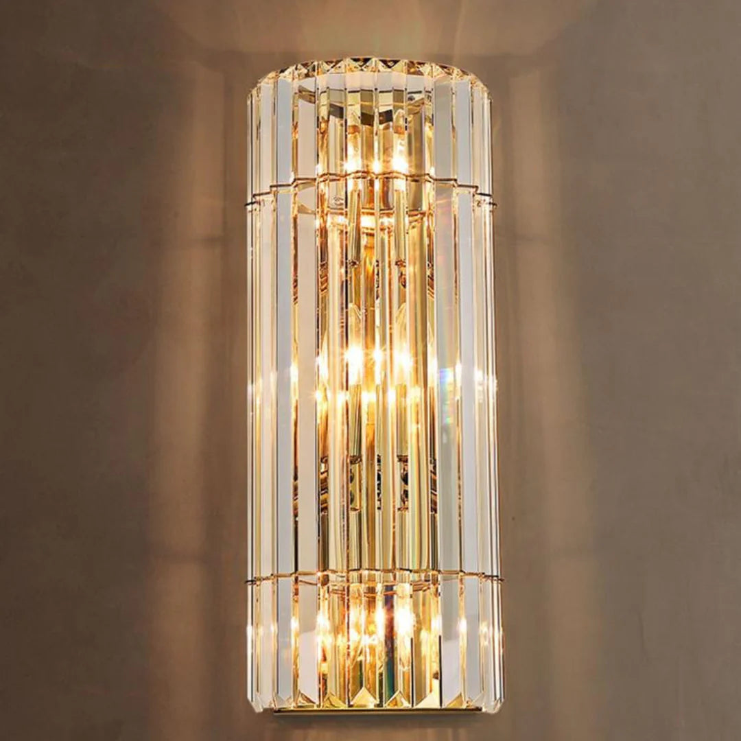 Cylindrical Crystal Wall Light - Nuvé
