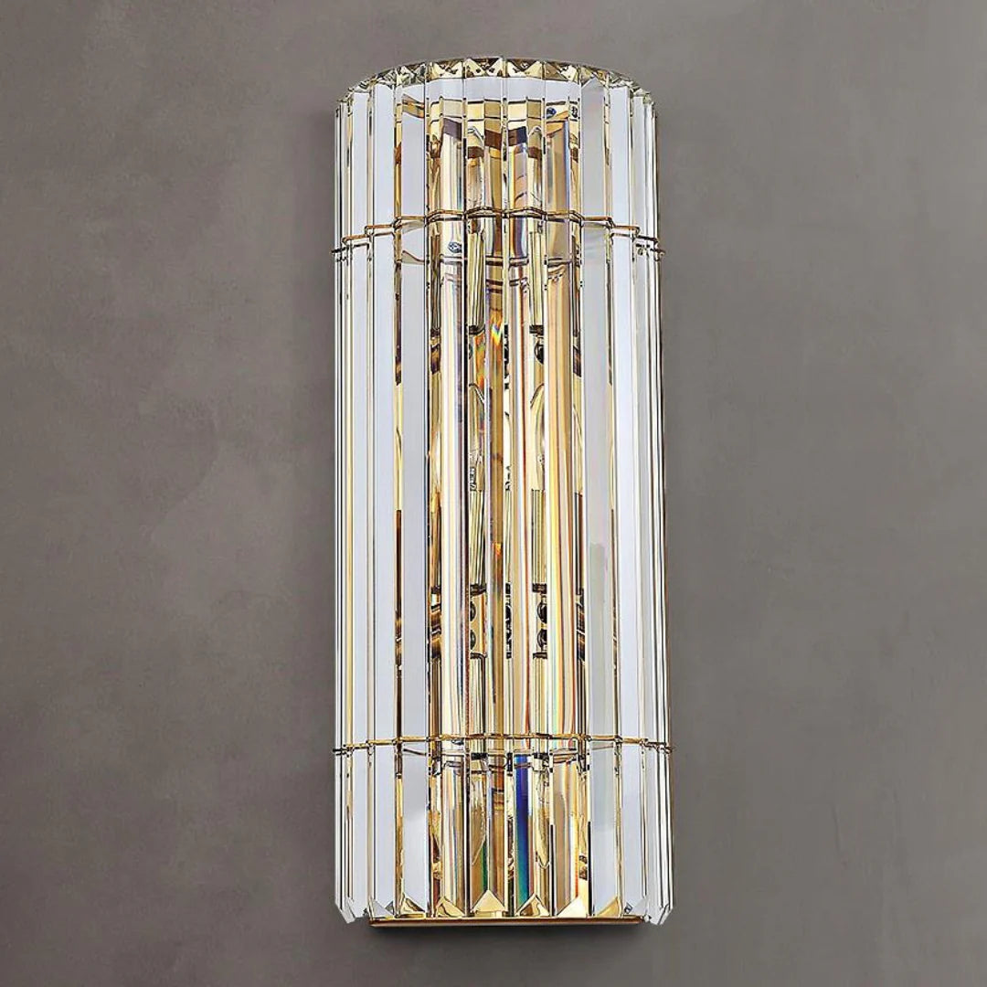 Cylindrical Crystal Wall Light - Nuvé