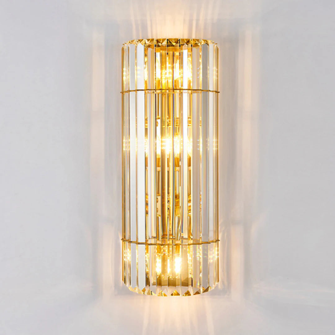 Cylindrical Crystal Wall Light - Nuvé