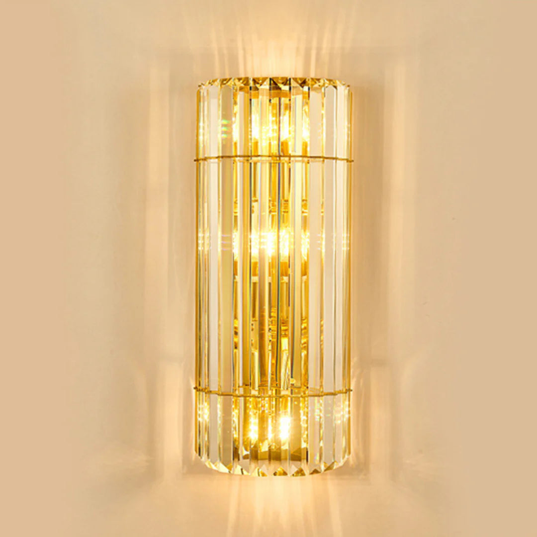 Cylindrical Crystal Wall Light - Nuvé