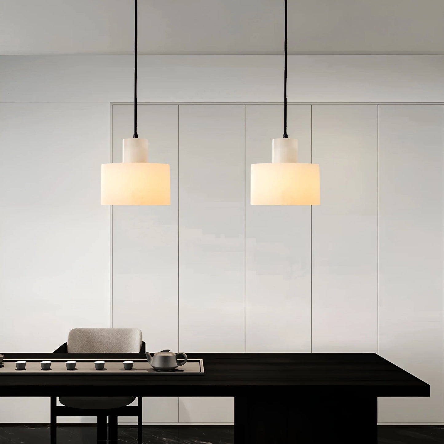 Cyls Alabaster Pendant Lamp - Nuvé