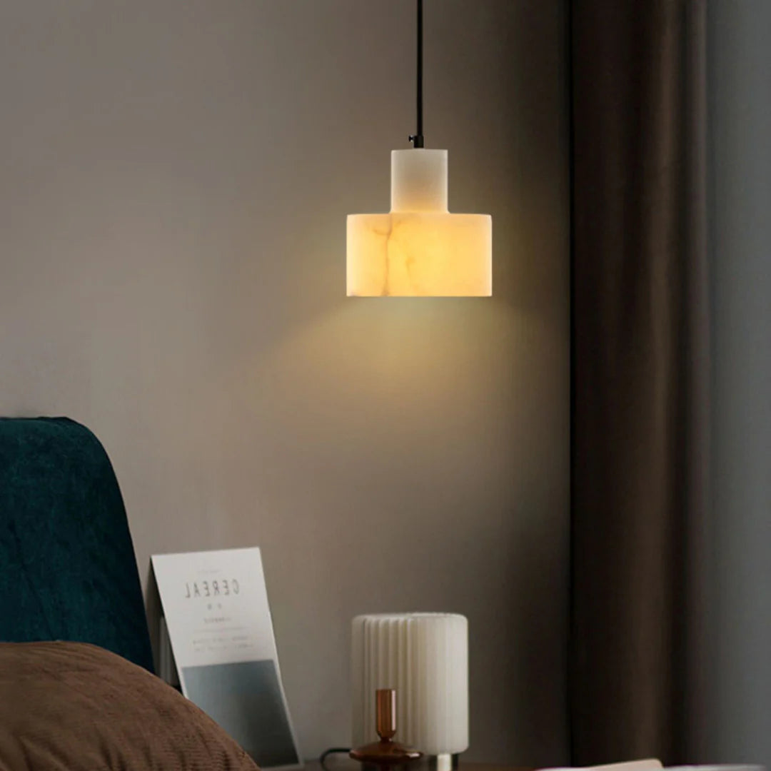 Cyls Alabaster Pendant Lamp - Nuvé