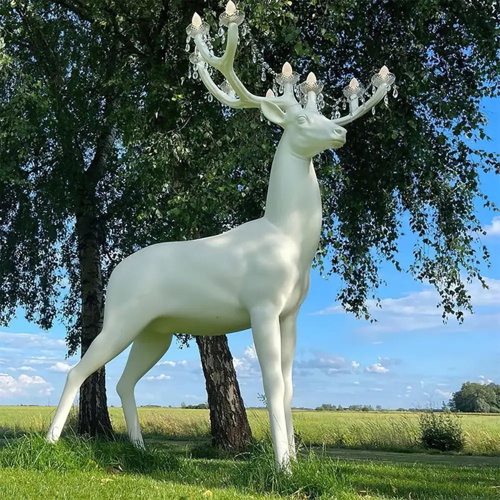 Deer Sculpture Floor Lamp - Nuvé