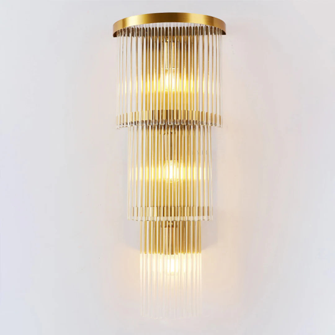 East Antique Brass Finish Wall Lamp - Nuvé
