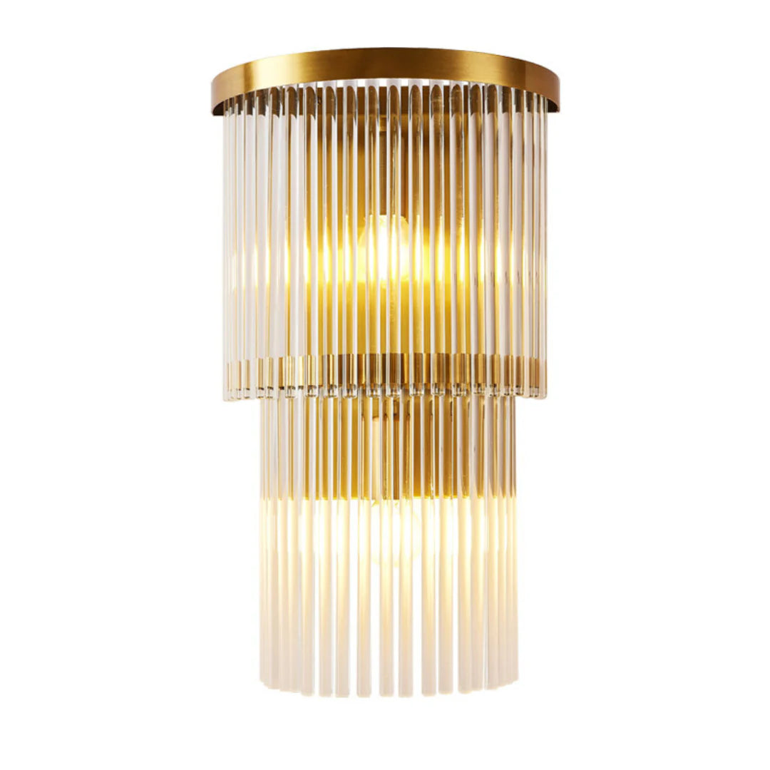 East Antique Brass Finish Wall Lamp - Nuvé