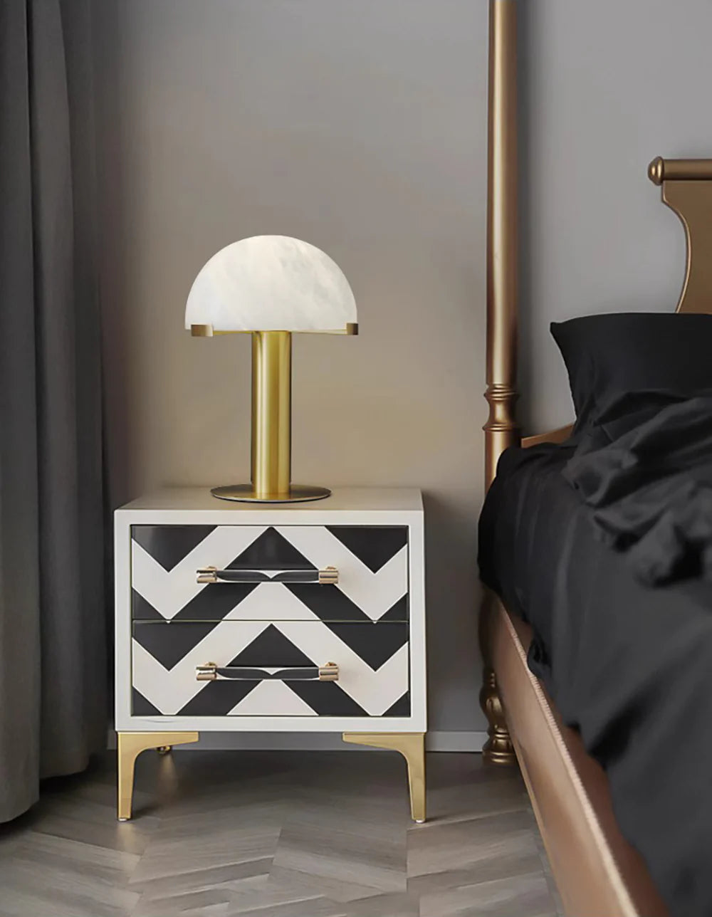 Elegance Alabaster Table Lamp - Nuvé