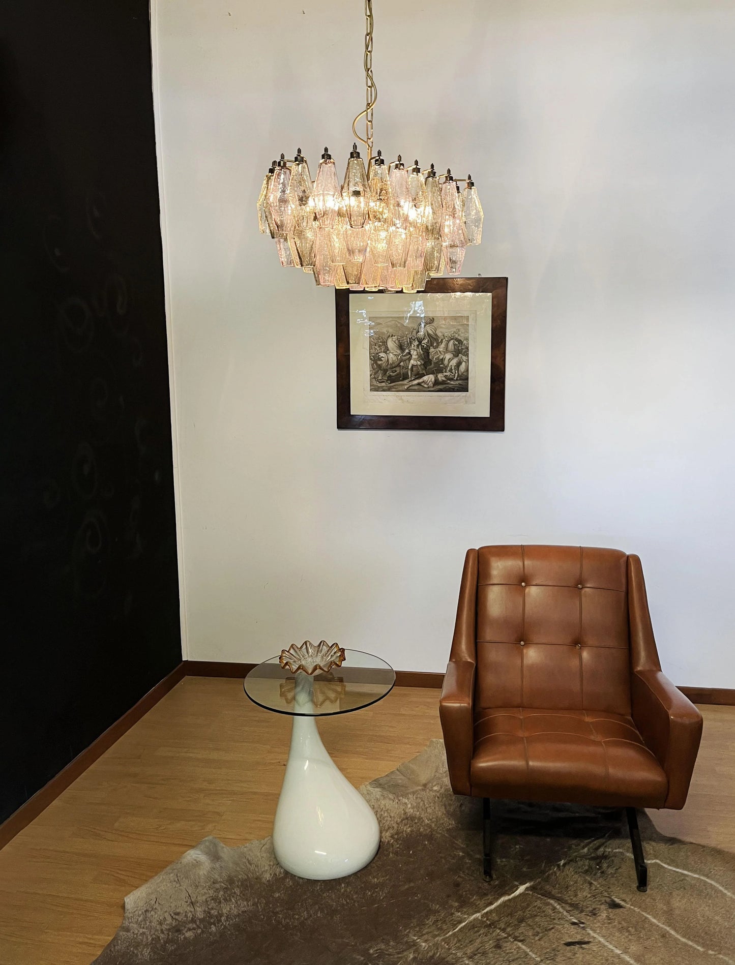Poliedri Murano Colorful Chandelier - Nuvé